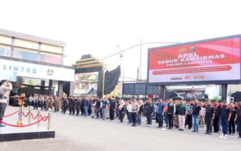 Apel Besar di Lamongan, Kapolres Tekankan Kolaborasi Jaga Kondusivitas