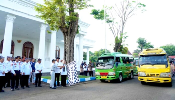 Solusi Aman ke Sekolah, Program Angkutan Pelajar Gratis Bojonegoro Dimulai