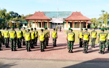 Kodim Lamongan Pastikan Aksi Buruh Tetap Aman dan Damai