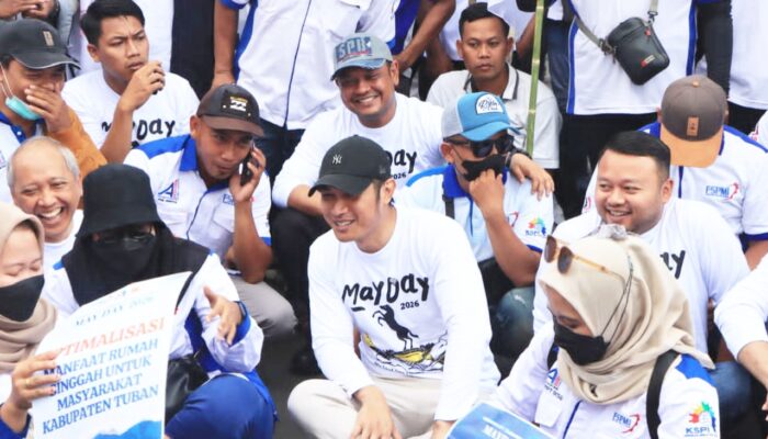 Aksi Buruh Tuban, Bupati Janji Bangun Rumah Singgah di Surabaya