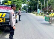 Patroli Rutin Siang Hari, Polsek Malo Bojonegoro Persempit Ruang Gerak Pelaku Kejahatan