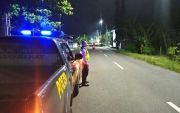Cegah Curat dan Curanmor, Polsek Kedungadem Bojonegoro Perluas Rute Patroli