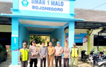 Cegah Aksi Ugal-ugalan Kelulusan, Polisi Malo Bojonegoro Sambangi Sekolah