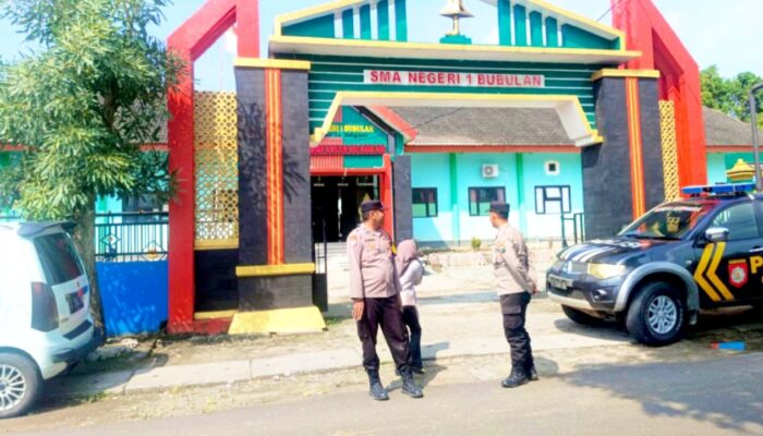 Cegah Konvoi, Polsek Bubulan Bojonegoro Perketat Pengawasan Kelulusan