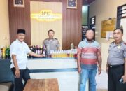 Dari Arak hingga Soju, Ratusan Botol Miras Disita di Brondong Lamongan