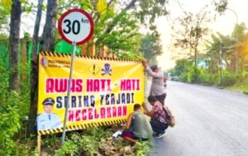 Kecelakaan Meningkat, Jalur Kedungadem Bojonegoro Kini Dipenuhi Peringatan
