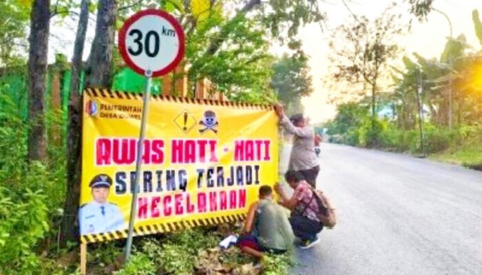 Kecelakaan Meningkat, Jalur Kedungadem Bojonegoro Kini Dipenuhi Peringatan