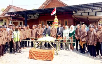 Meriah, Kirab Gunungan Sedekah Bumi Tondomulo Bojonegoro Satukan Ratusan Warga
