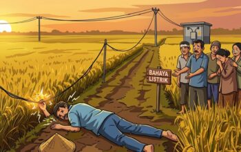 Jebakan Listrik Kembali Renggut Nyawa Petani Lamongan