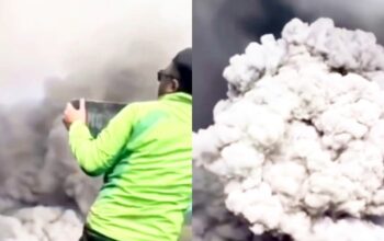 Gunung Dukono Maluku Utara Erupsi Dahsyat, Operasi SAR Terkendala Abu Vulkanik
