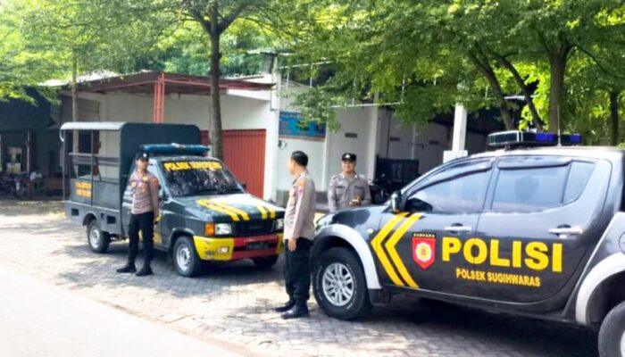 Daerah Sepi Jadi Sasaran Patroli Polisi, Begini Langkah Polsek Sugihwaras Bojonegoro