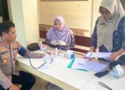 Polisi di Bojonegoro Jalani Cek Kesehatan Gratis, Hasilnya Langsung Dikonsultasikan
