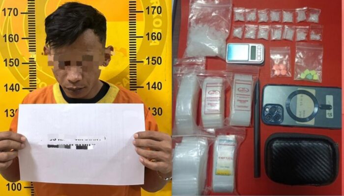 Polisi Gerebek Kontrakan di Babat Lamongan, Residivis Sabu Tak Berkutik