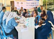 TNI untuk Rakyat, Koramil Pucuk Lamongan Dukung Pelayanan Kesehatan Gratis