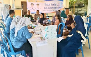 TNI untuk Rakyat, Koramil Pucuk Lamongan Dukung Pelayanan Kesehatan Gratis