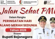 Hari Palang Merah Sedunia 2026, PMI Bojonegoro Siapkan Jalan Sehat Seru untuk Warga