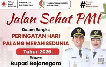 Hari Palang Merah Sedunia 2026, PMI Bojonegoro Siapkan Jalan Sehat Seru untuk Warga