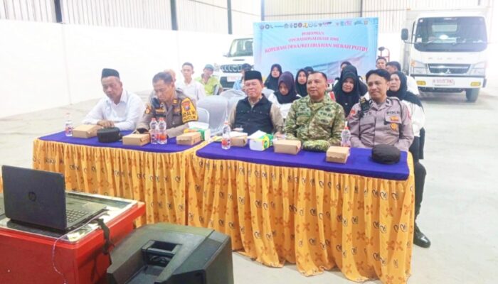 Semangat Ekonomi Kerakyatan, Danramil Pucuk Lamongan Hadiri Vicon Peresmian KDKMP