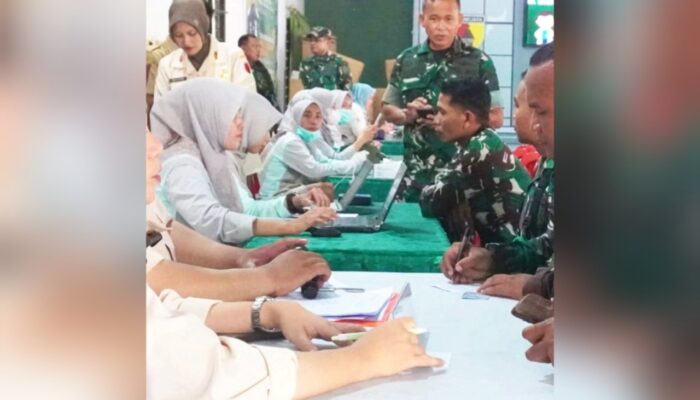 Deteksi Dini Penyakit, Kodim Lamongan Gelar CKG Gratis