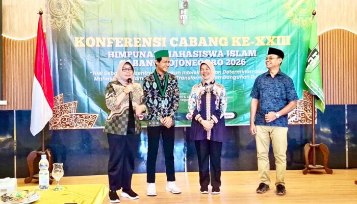 Konfercab HMI Bojonegoro, Wabup Bicara Pendidikan dan Ekonomi Masa Depan