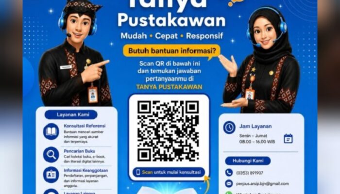 Inovasi Baru Dispusip Bojonegoro, Konsultasi Perpustakaan Kini Bisa Lewat WhatsApp