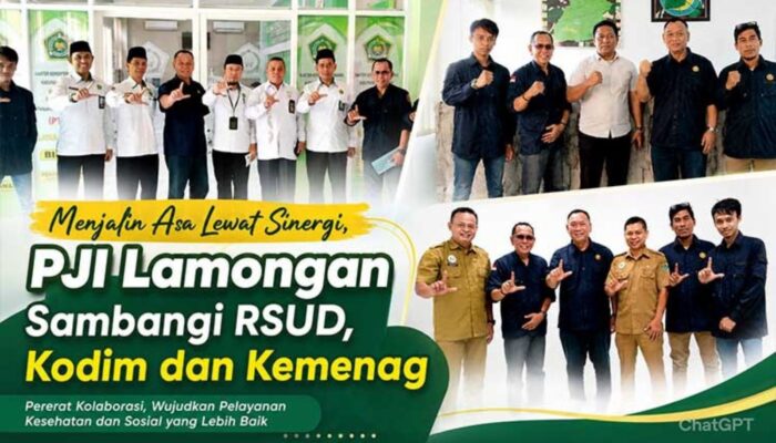 Dari RSUD ke Kodim Lanjut Kemenag, Langkah PJI Lamongan Perkuat Kolaborasi untuk Masyarakat