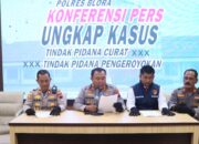 Nekat Bobol Toko Pakai Tangga dan Linggis, Komplotan Curat di Blora Ditangkap
