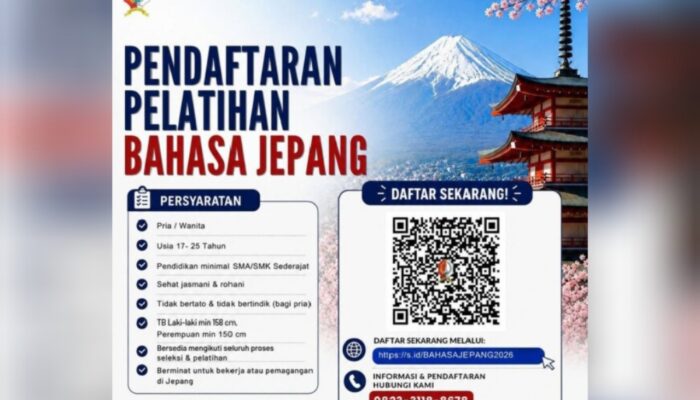 Gaji Menggiurkan di Jepang, Dinperinaker Bojonegoro Buka Pelatihan 2026