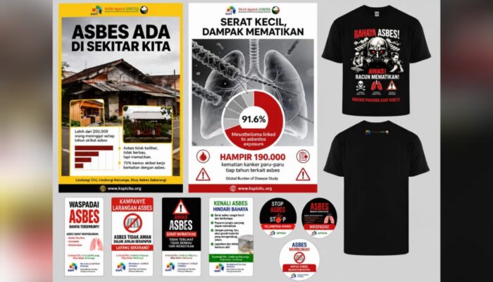 KSPI Gelar Pelatihan Nasional Bahaya Asbes, Pekerja Diminta Waspada