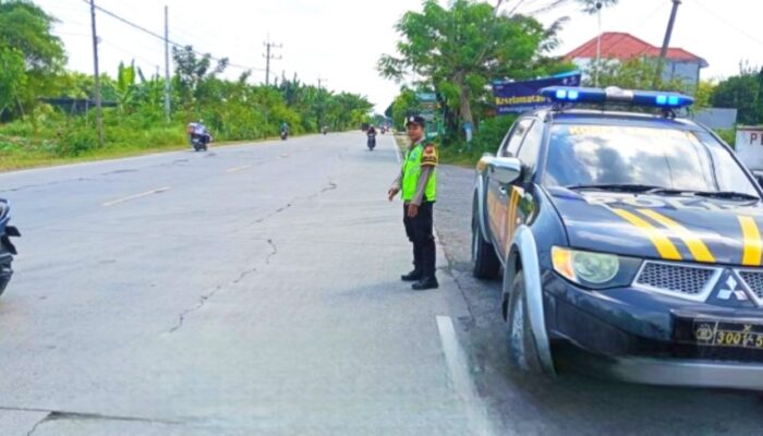 Polsek Kalitidu Bojonegoro Tingkatkan Patroli, Warga Diminta Lebih Waspada