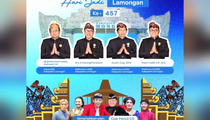 Hari Jadi Lamongan ke-457, DPRD Hadirkan Hiburan Rakyat yang Penuh Makna