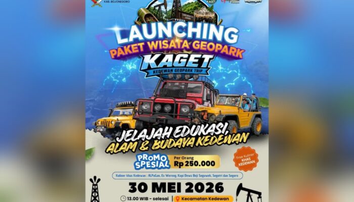Launching KAGET, Cara Seru Menjelajah Alam dan Sejarah Kedewan Bojonegoro