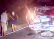 Kecelakaan Beruntun di Kalitidu Bojonegoro, Innova Terjepit Dua Truk
