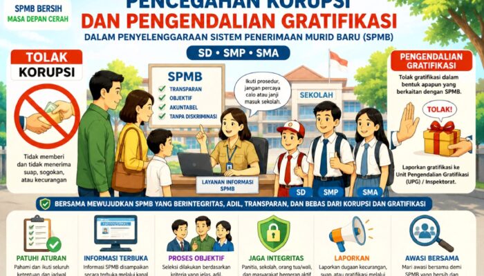 KPK Ingatkan Sekolah di Bojonegoro, Gratifikasi dan Pungli Saat SPMB Bisa Berujung Pidana