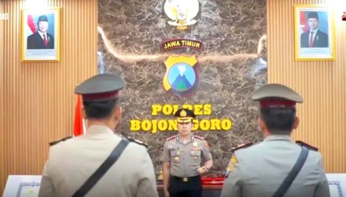 Resmi Sertijab, AKP Luluk Sulistiono Nahkodai Polsek Balen Bojonegoro