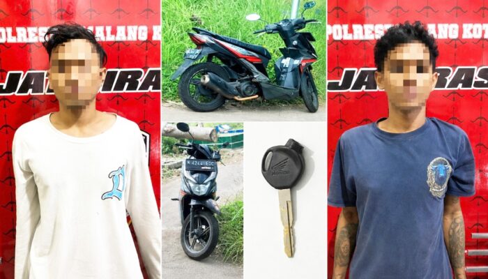 Rampas iPhone dan Motor Mahasiswa di Malang, Komplotan Curas Malang Terungkap