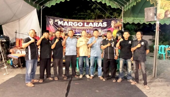 Hiburan Rakyat Meriahkan Sedekah Bumi Slinggang Sidomulyo Bojonegoro, BKP Kedungadem Kawal Hingga Tuntas