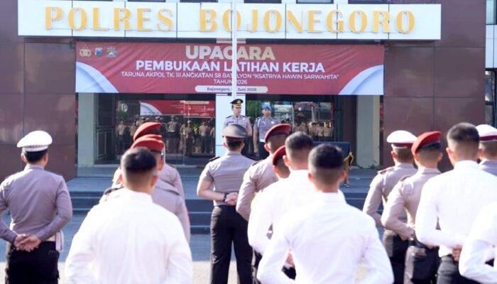 Diterima Kapolres, 11 Taruna Akpol Siap Belajar Langsung di Lapangan