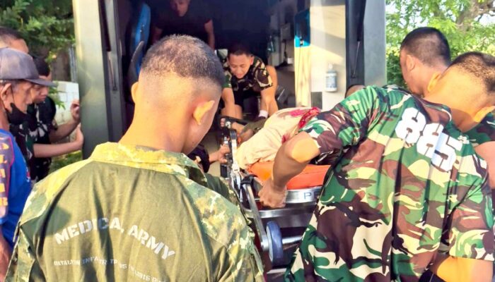 Respon Cepat Prajurit Yonif TP 885 Belibis Putih, Korban Kecelakaan di Bojonegoro Berhasil Dievakuasi