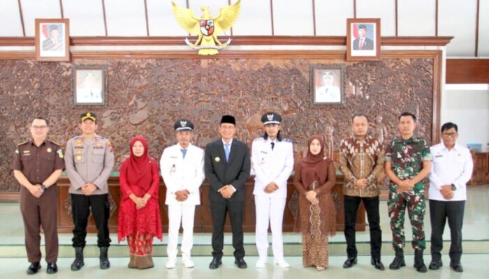 Pelantikan Kades PAW, Ketua DPRD Bojonegoro Tekankan Amanah Rakyat