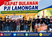 PJI Lamongan Fokus Bangun Sinergi dan Profesionalisme Anggota