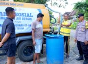 Kemarau Mulai Menggigit, Polres Tuban Turun Tangan Salurkan Bantuan Air Bersih