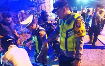 Polisi Bertindak Tegas, Rombongan Pesilat Liar Dicegat di Deket Lamongan