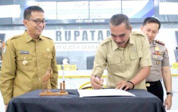 Anggota DPRD Bojonegoro Tinjau Pengamanan Pengesahan PSHT, Pastikan Kegiatan Aman