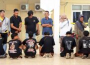 Nekat Konvoi, Penggembira PSHT Tuban Berujung Ditilang dan Dibina Polisi