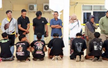 Nekat Konvoi, Penggembira PSHT Tuban Berujung Ditilang dan Dibina Polisi