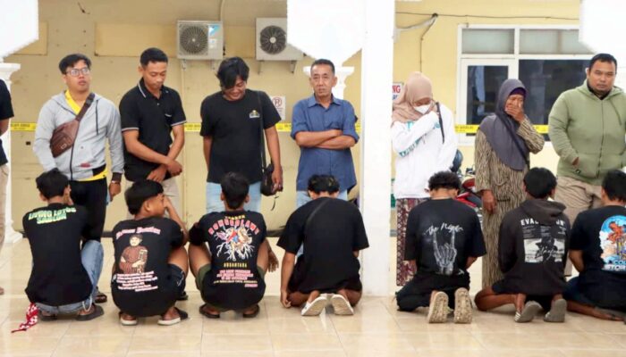 Nekat Konvoi, Penggembira PSHT Tuban Berujung Ditilang dan Dibina Polisi