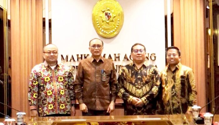 Ketua MA Terima SMSI, Bahas Strategi Damai di Luar Ruang Sidang