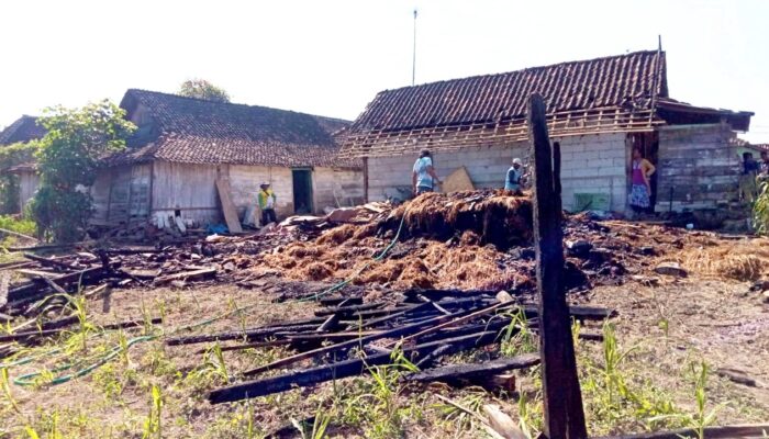 Bara Tungku Diduga Jadi Pemicu Kebakaran Rumah di Kesongo Kedungadem Bojonegoro