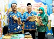 Stand Disabilitas di Bojonegoro Wastra Batik Festival 2026 Ramai Diserbu Pengunjung